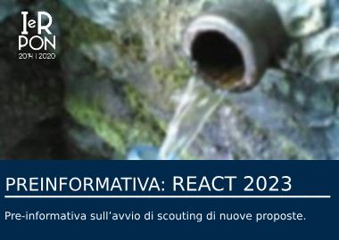 AVVISO: Scouting Reti idriche 2023