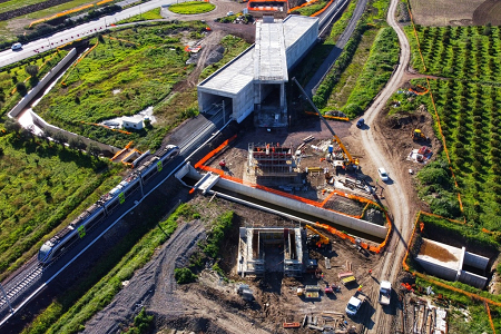 Galleria artificiale a Motta S. Anastasia