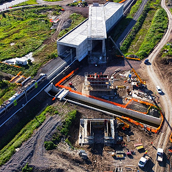 Galleria artificiale a Motta S. Anastasia