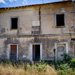 La vecchia stazione di Pozzi Braida