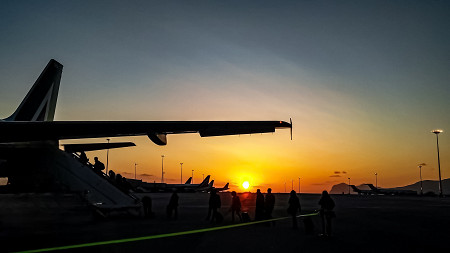 L'attimo prima del volo