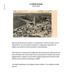 Il Porto di Bari, ieri e oggi