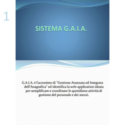 Il Sistema G.A.I.A.