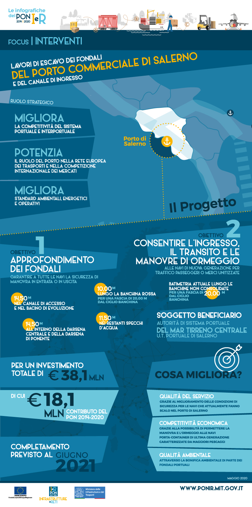 ig escavo fondali porto salerno