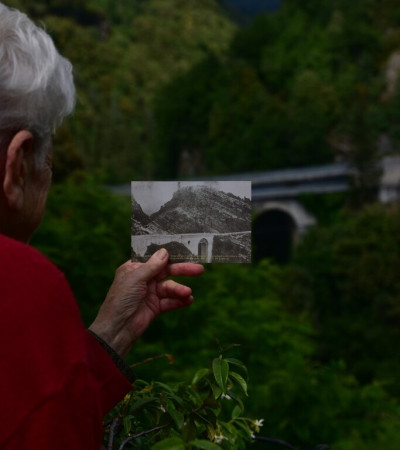 Menzione della Giuria Contest fotografico 2021 cat. under 25 Il ponte fronte di guerra