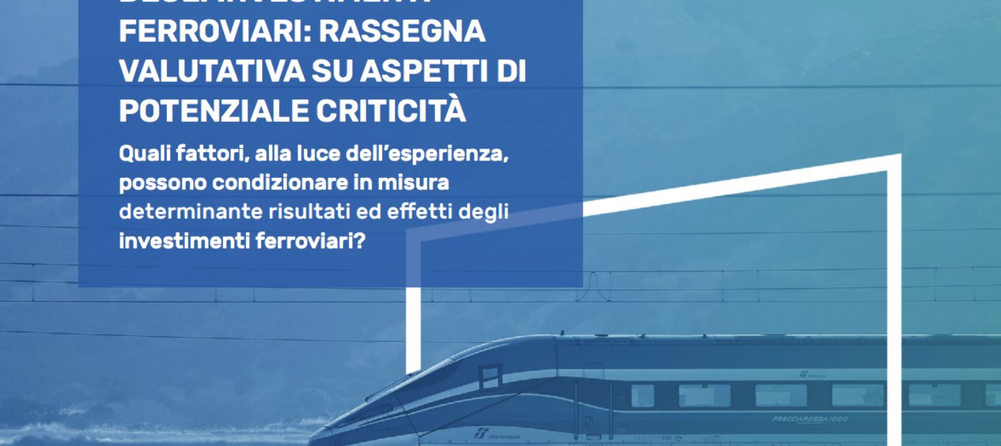quaderno investimenti ferroviari
